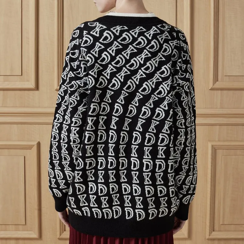 DKNY Knitwear Women's Black & Multicolor-1