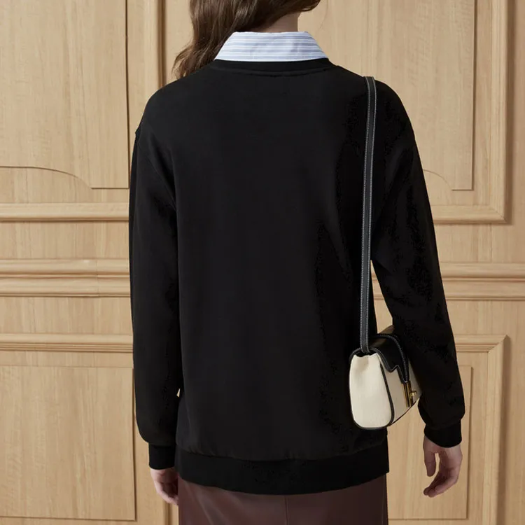 DKNY Sweatshirts Women's Black-1