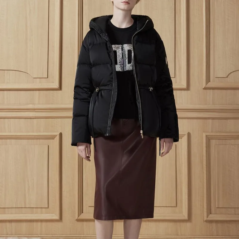 DKNY Down Jackets Women's Black-1