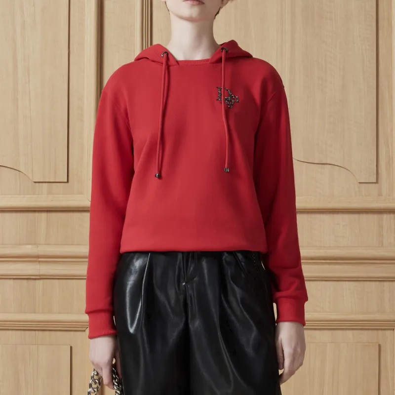DKNY Sweatshirts Women's Red-1