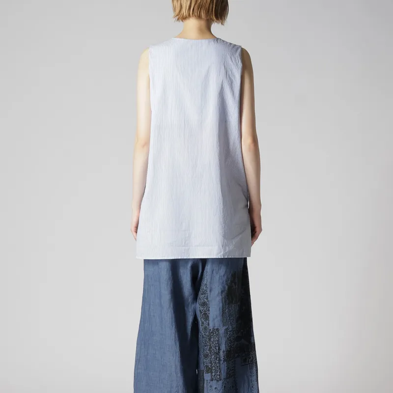 Yohji Yamamoto Y's SS24 Shirt Unisex Light Blue-2