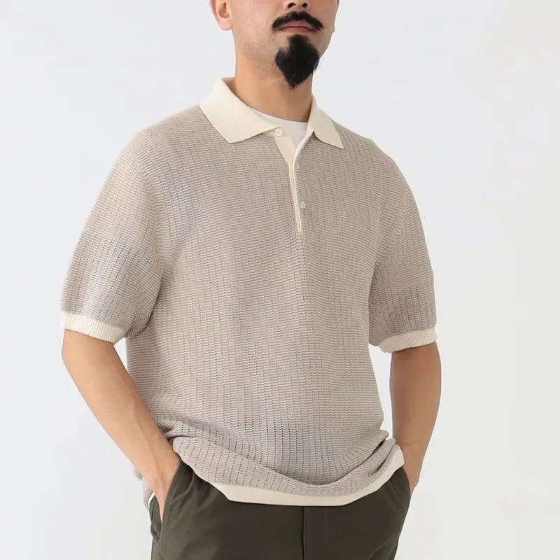 Beams PLUS SS24 Polo Shirt Men's-5