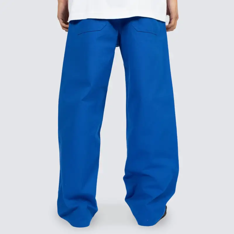 PLEASURES SS24 Summer Collection Cargo Pants Men's Blue-3