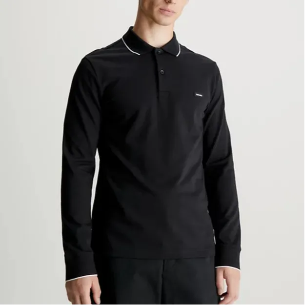 Calvin Klein Slim Piqué Polo Shirt-1