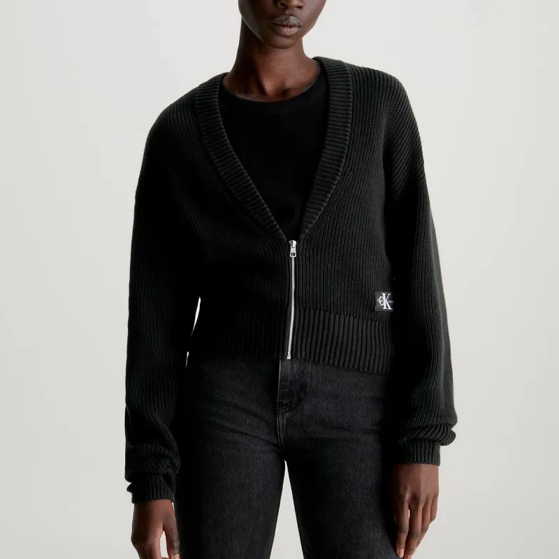 CALVIN KLEIN Knitwear Europe Version Women's Black-2