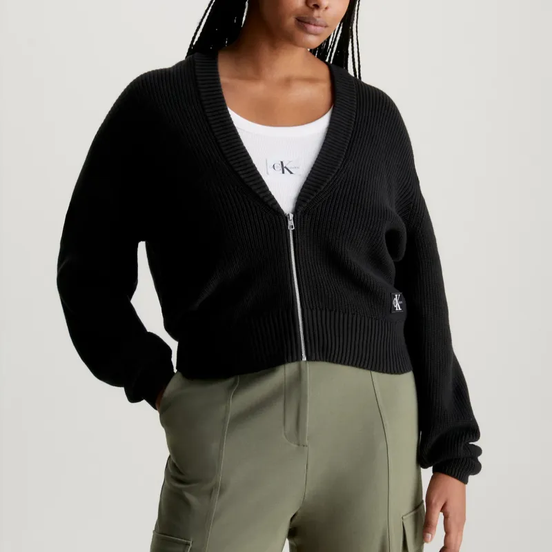 CALVIN KLEIN Knitwear Europe Version Women's Black-3