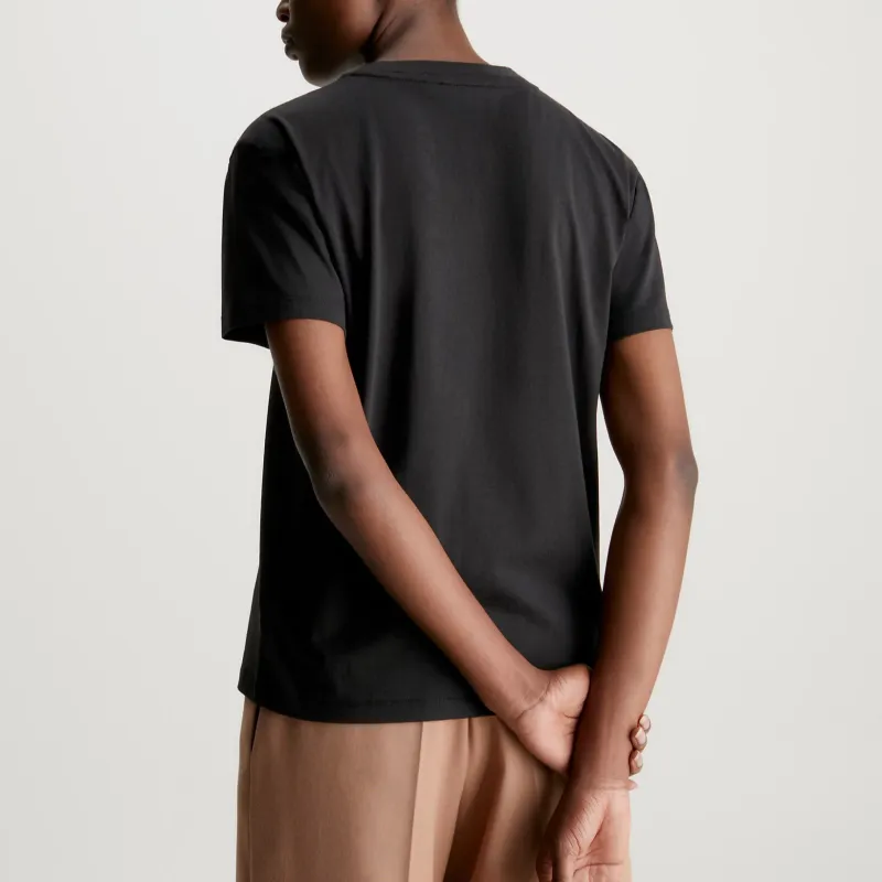 CALVIN KLEIN T Shirt Women's Black Europe Version-3
