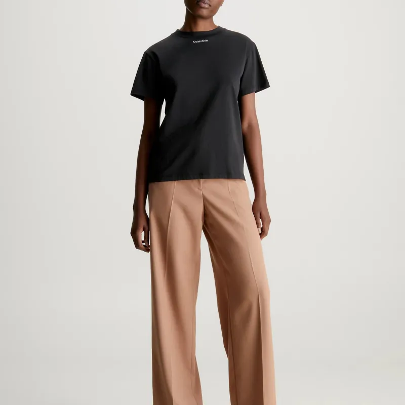 CALVIN KLEIN T Shirt Women's Black Europe Version-1