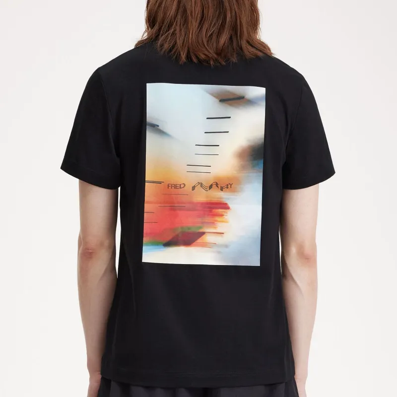 FRED PERRY T Shirts Men Black-4
