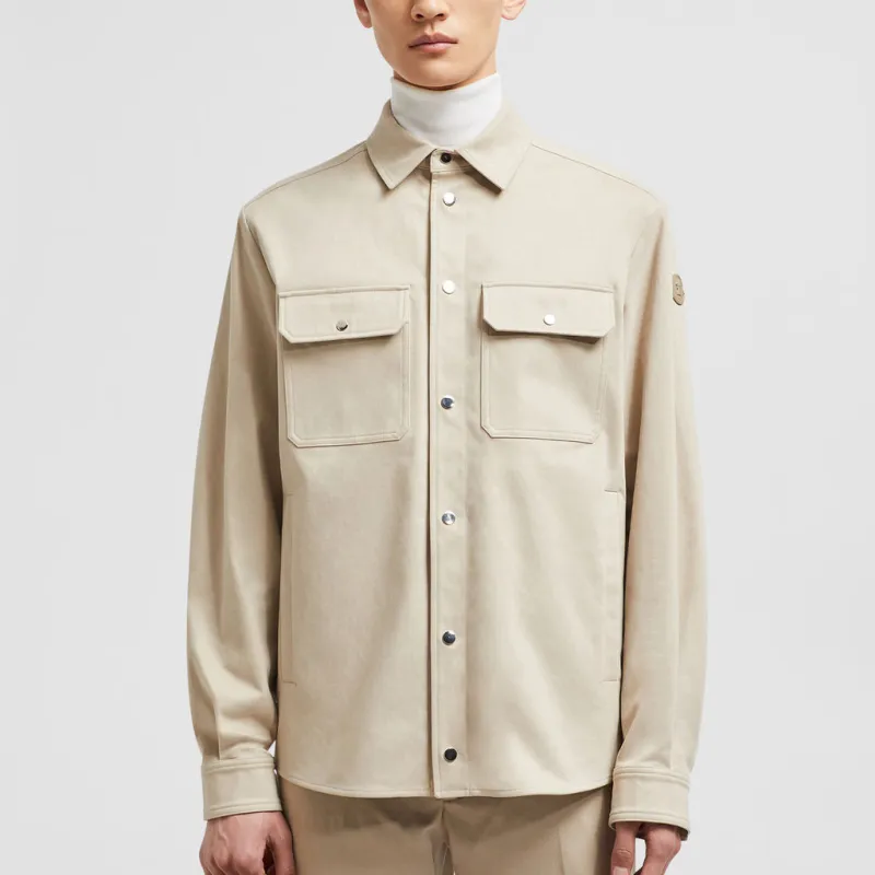 Moncler Collared Long Sleeve Shirt-2