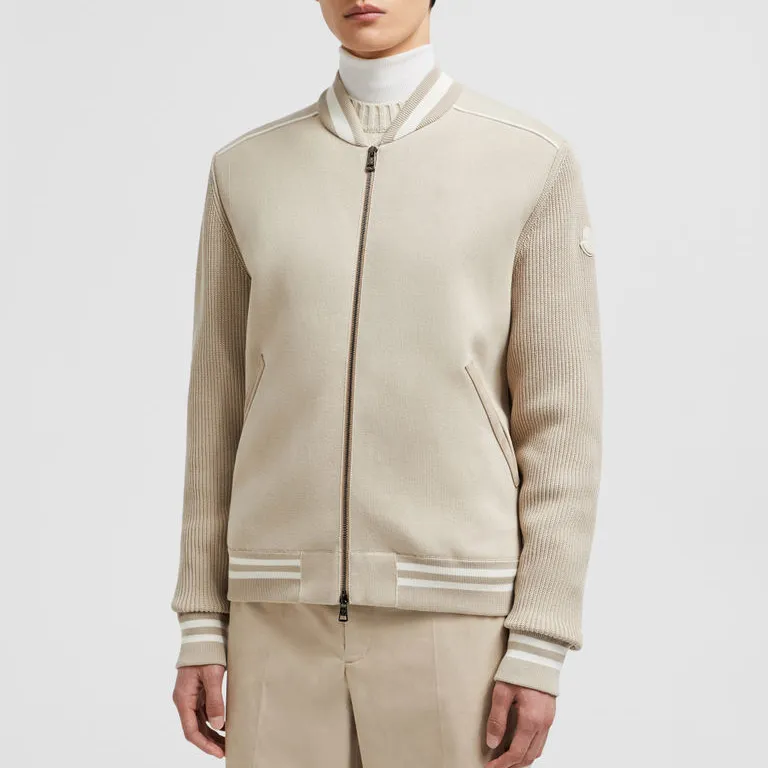 Moncler FW24 Jackets Coats Men's Light Brown-1
