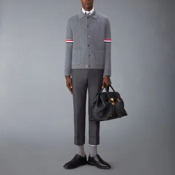 THOM BROWNE Herringbone quited Work Jacket