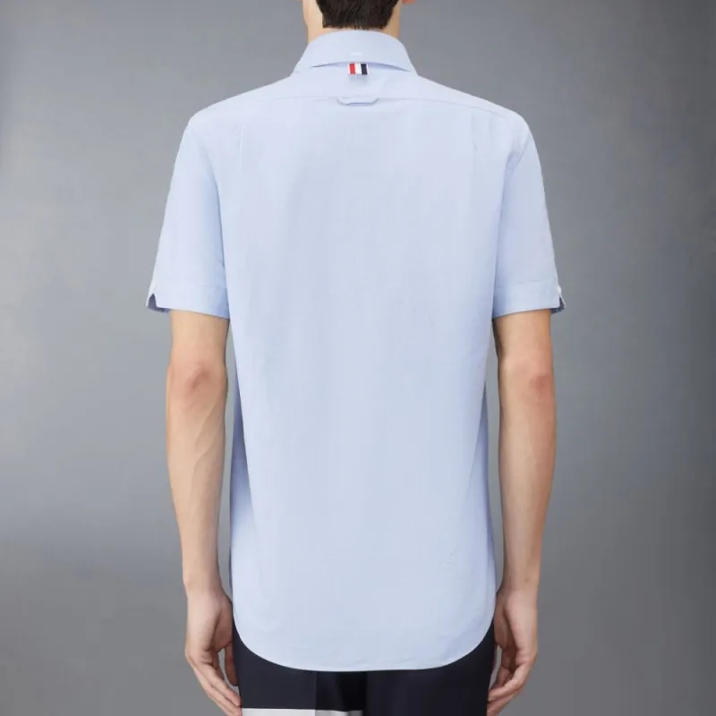 THOM BROWNE Short Sleeved Buttoned Shirt-3