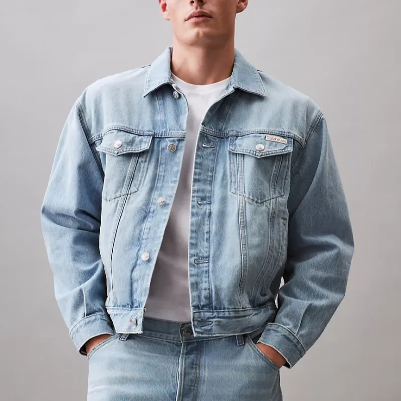 CALVIN KLEIN Jackets Coats Men's Blue-1