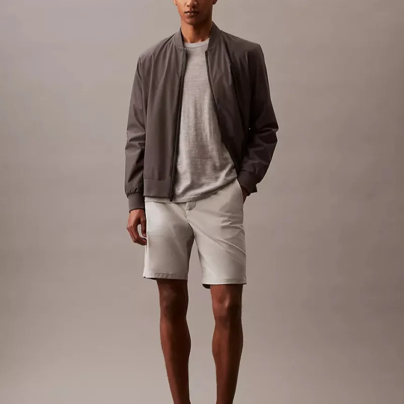 CALVIN KLEIN Casual Shorts Men's Light Gray-1
