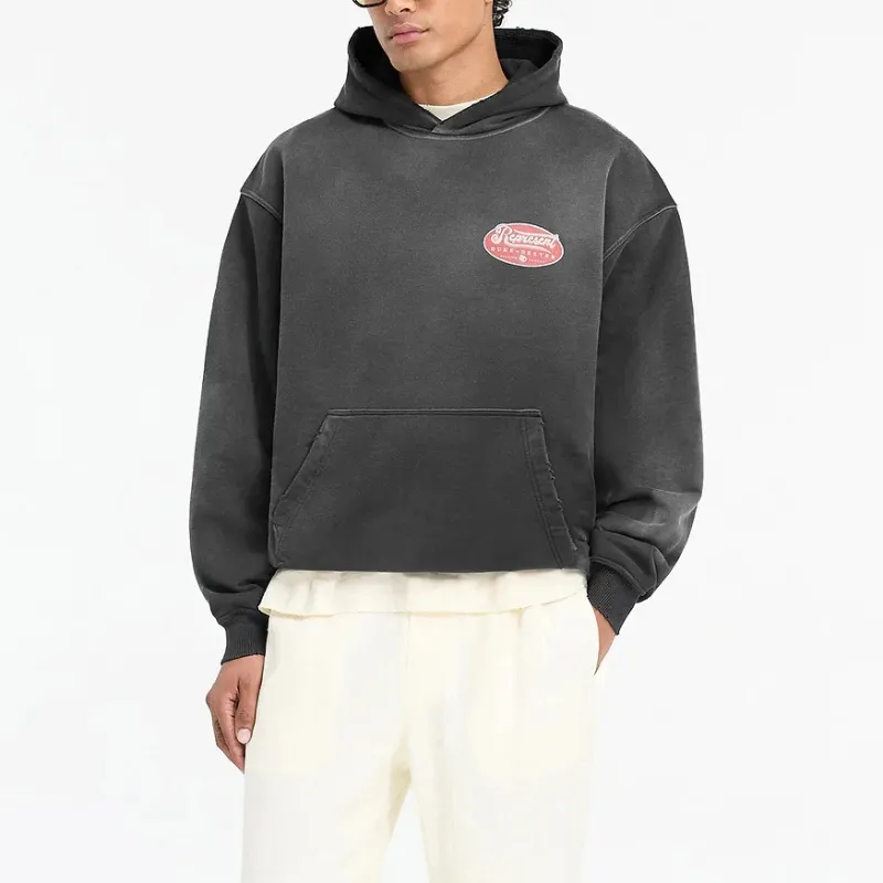REPRESENT x DUKE DEXTER FW24 Sweatshirt Men's Dyed Black-7