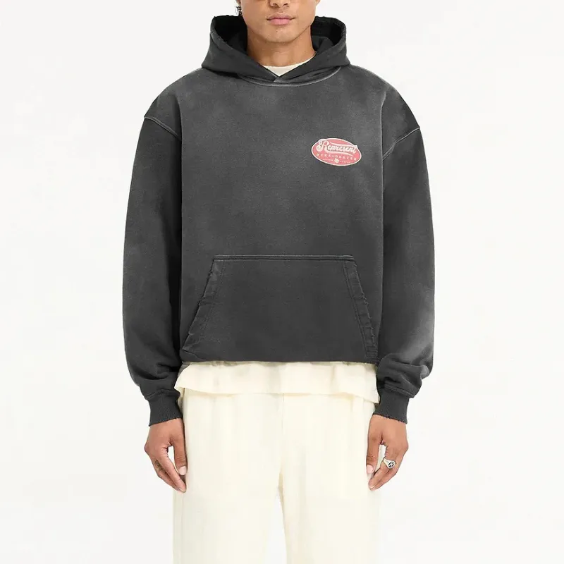 REPRESENT x DUKE DEXTER FW24 Sweatshirt Men's Dyed Black-5