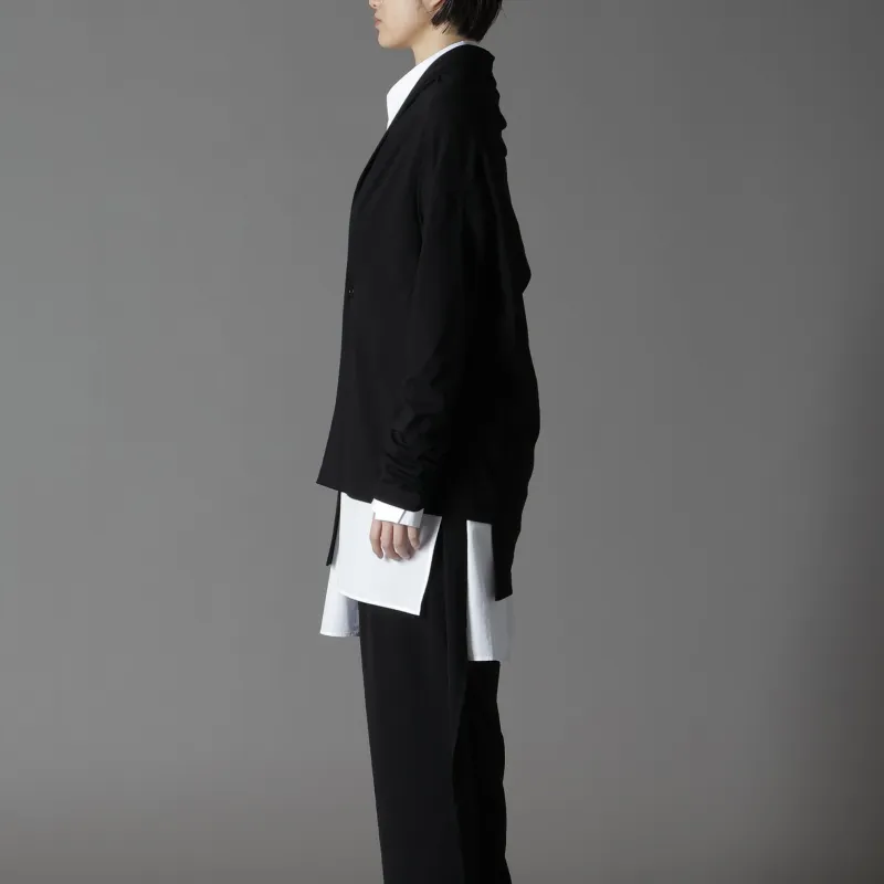 Yohji Yamamoto Ground Y FW24 Jackets Coats Unisex Black-4