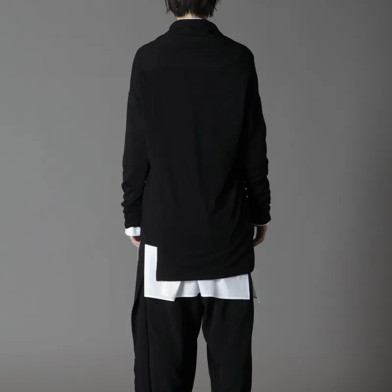 Yohji Yamamoto Ground Y FW24 Jackets Coats Unisex Black-2