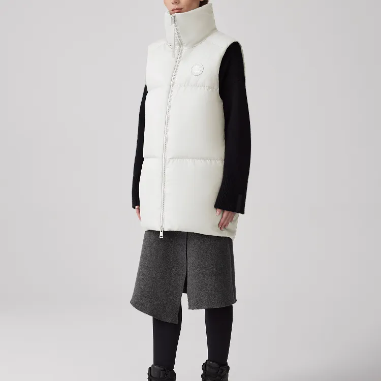 Canada Goose Down Jacket Women's Beichun White-2
