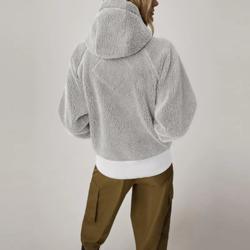 Canada Goose Velvet feel Coat Women's Gray-2