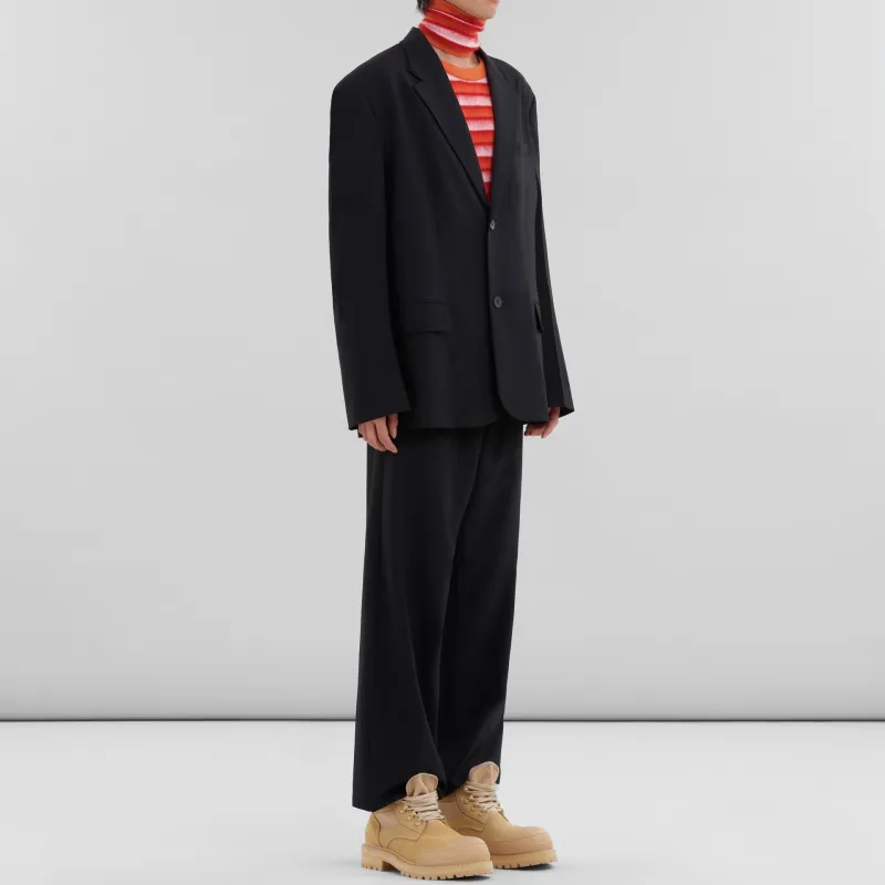 MARNI Tropical Wool Cargo Pants-1