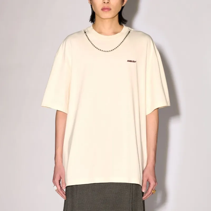 AMBUSH Ball Chain Crewneck T Shirt-3
