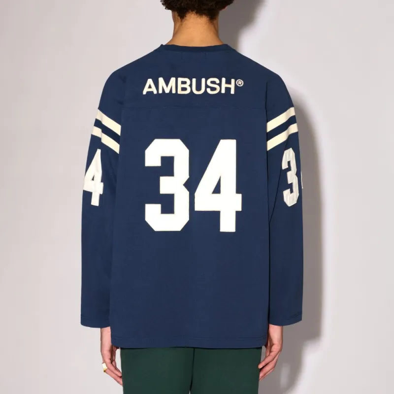 AMBUSH Football Long Sleeve T Shirt-3