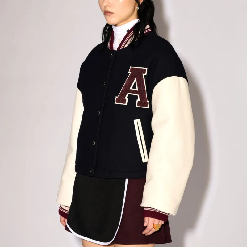 AMBUSH Cropped Varsity Jacket-2