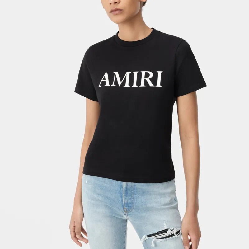 AMIRI Logo Printed Crewneck T Shirt-2