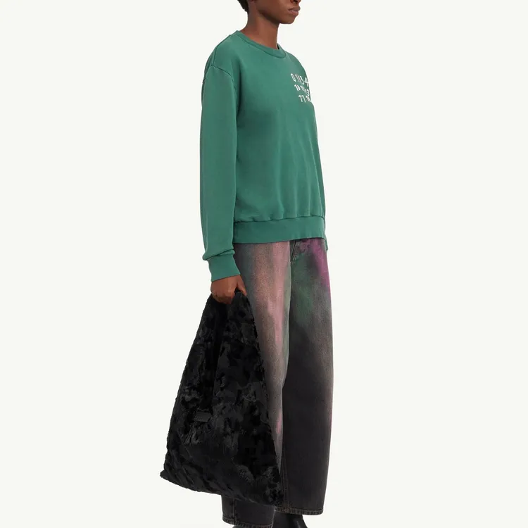 MM6 Maison Margiela FW24 Sweatshirt Women's Green-2