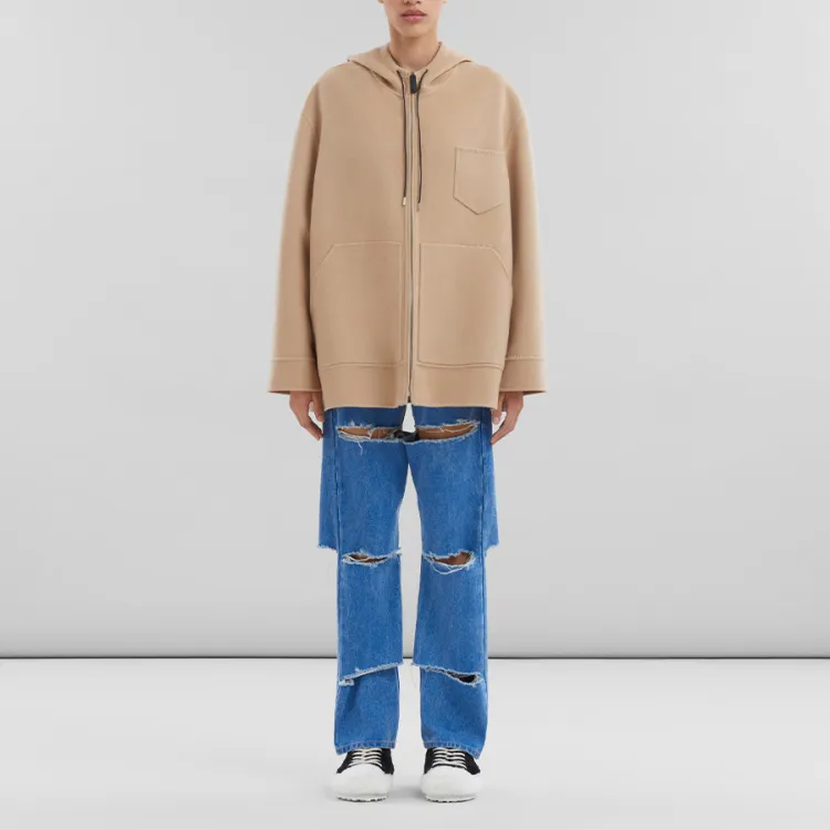 MARNI Zip Up Hooded Jacket-1