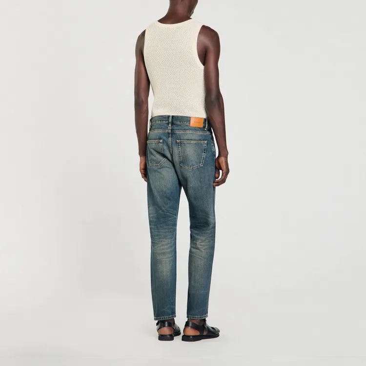 Sandro Slim-fit Faded Jeans-2