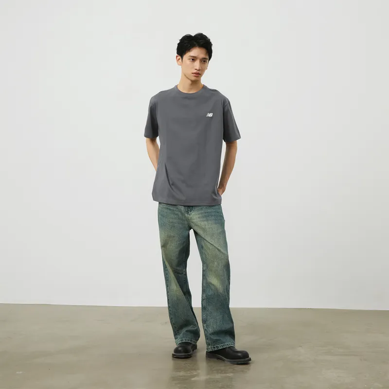 New Balance T Shirt Unisex Charcoal Gray-3