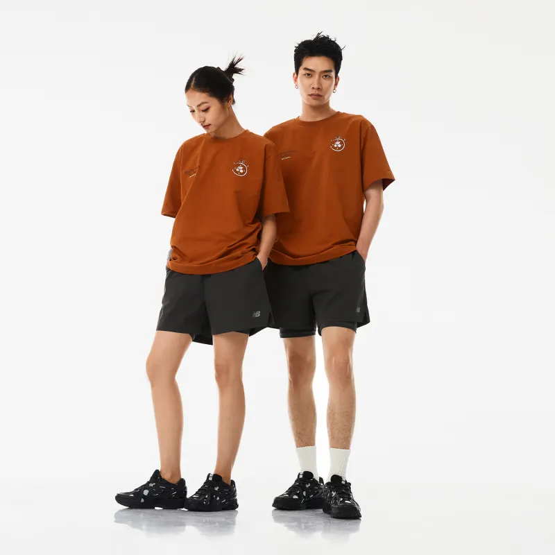 New Balance SS24 T Shirt Unisex Orange-7