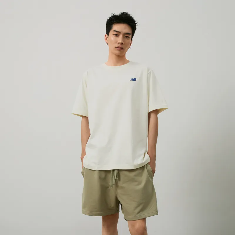 New Balance x PK SHEJISHILIANMINGKUAN Centripetal Life Illustration Series SS24 T Shirt Unisex Ecru-5
