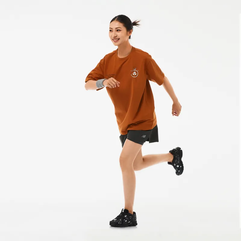 New Balance SS24 T Shirt Unisex Orange-3