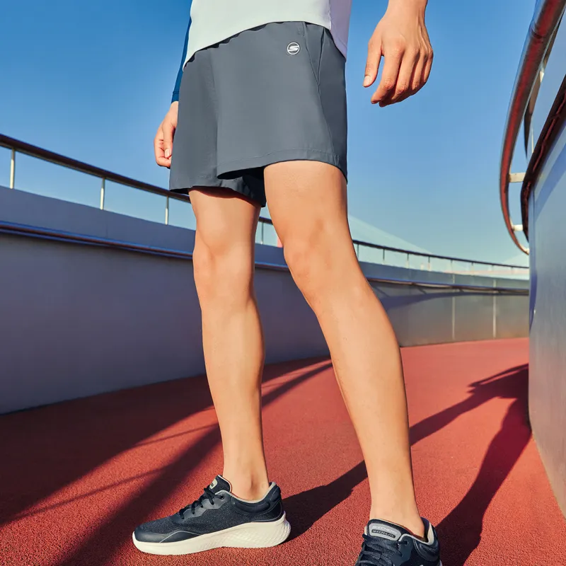 Skechers Casual Shorts Men's Shadow Gray-7