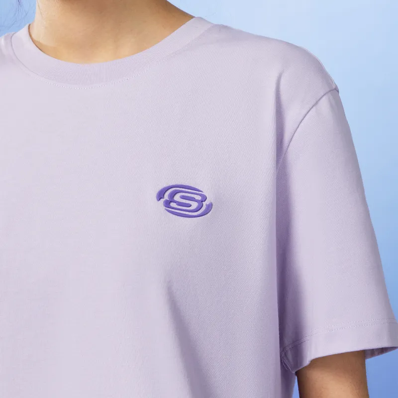 Skechers T Shirt Unisex Orchid Purple-6