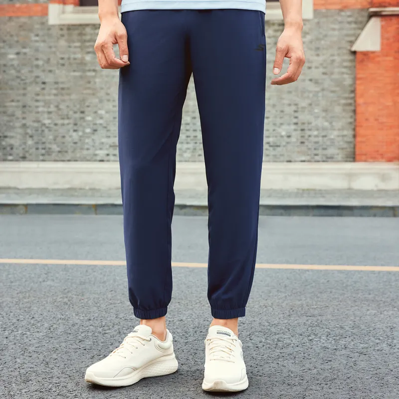 Skechers Knitted Sweatpants Men's Marine Collegiate Blue-6