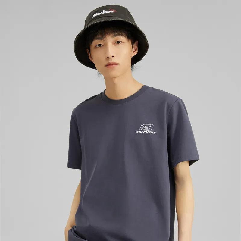 Skechers T Shirt Unisex Odyssey Gray-2