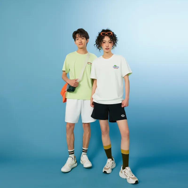 Skechers T Shirt Unisex Light Green-3