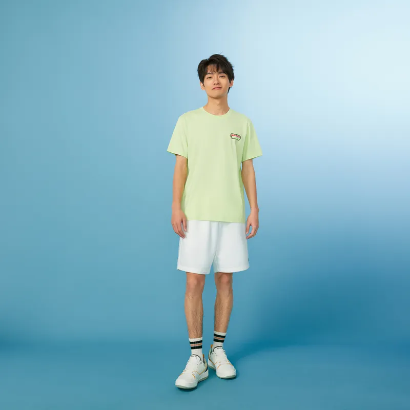 Skechers T Shirt Unisex Light Green-1