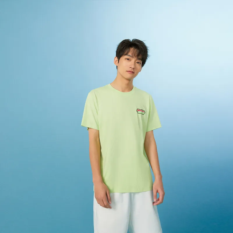 Skechers T Shirt Unisex Light Green-2