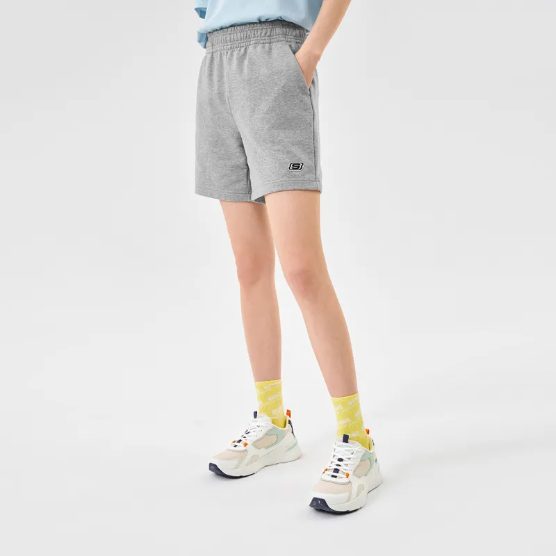 Skechers Casual Shorts Women's Medium Heather Gray-1
