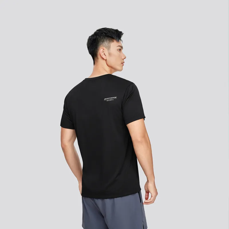 Skechers T Shirt Men's Carbon Black-2