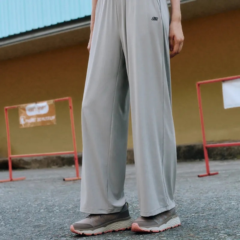 Skechers Casual Pants Women's Alloy Gold-1