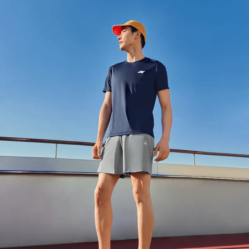 Skechers Casual Shorts Men's Trade Wind Gray-2