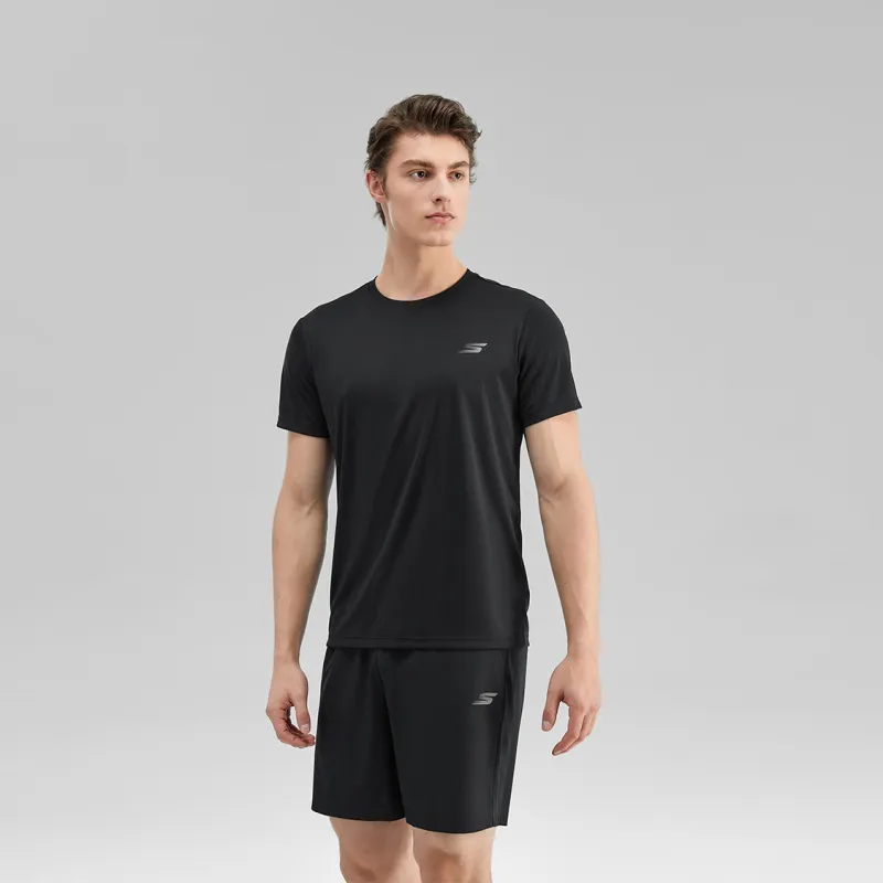 Skechers T Shirt Men's Carbon Black-2