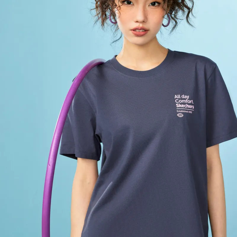 Skechers T Shirt Unisex Odyssey Gray-3